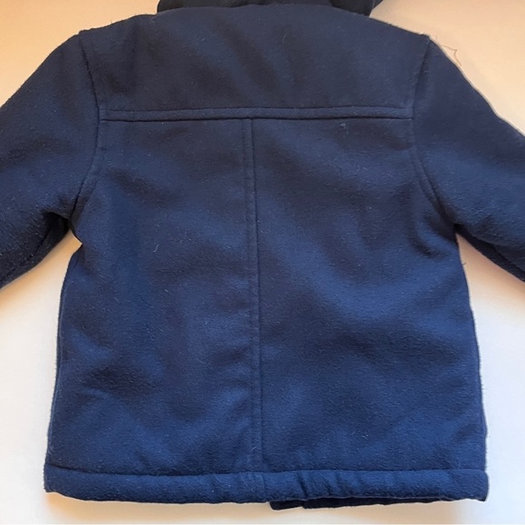 Osh Kosh Baby Hooded Toggle Pea Coat - Picture 9 of 10